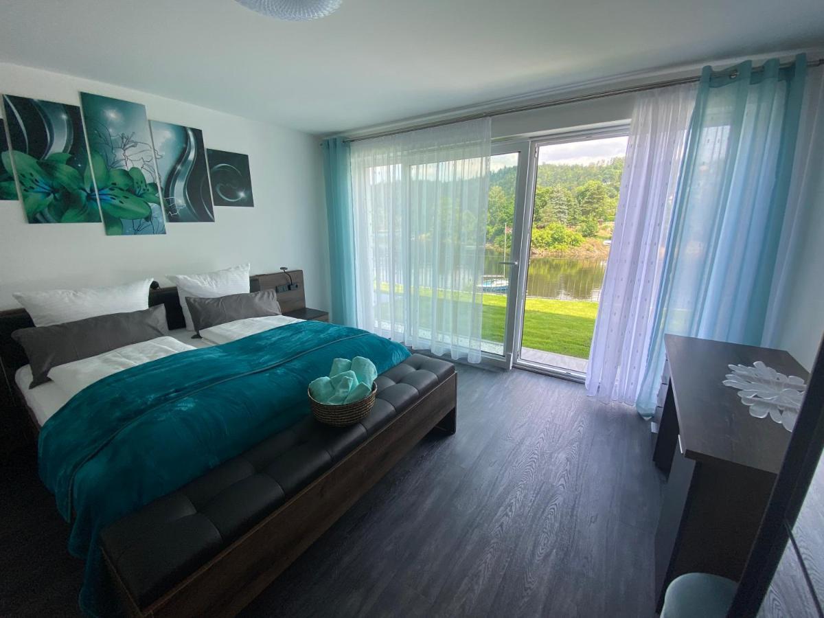 Apartments Saaldorf-Ferienhaus Mit 6 Apartments 45Qm-120Qm Direkt Am Thueringer Meer-Bleilochtalsperre 바트 로벤슈타인 외부 사진