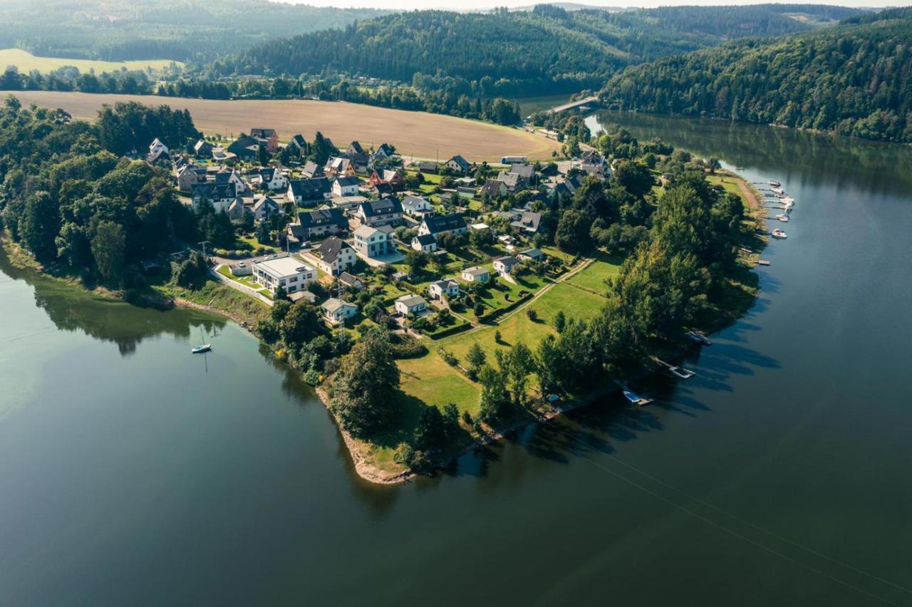 Apartments Saaldorf-Ferienhaus Mit 6 Apartments 45Qm-120Qm Direkt Am Thueringer Meer-Bleilochtalsperre 바트 로벤슈타인 외부 사진